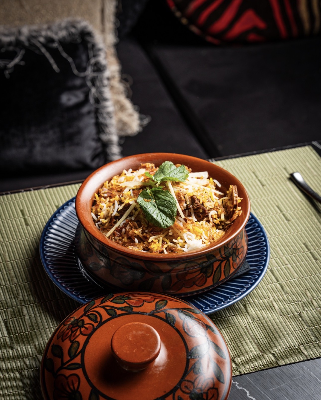 Mutton Dum Biryani at Shere Khan restaurant