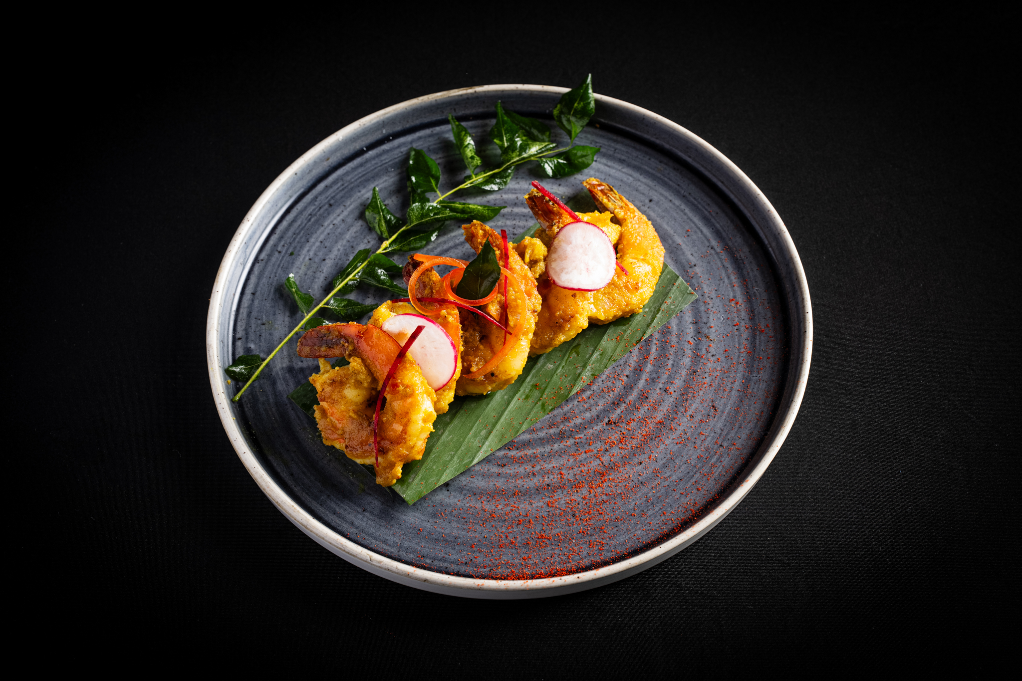 Wasabi Mayo Prawns at Shere Khan restaurant